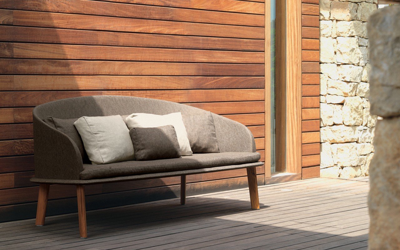 Cleo Outdoor Love-Seat Sofa by Talenti picture № 0